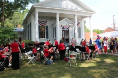 2019 July 4th - Setting up on HAAC lawn