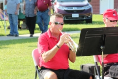 2019 Tomato Festival - Look how he makes that trumpet sparkle!