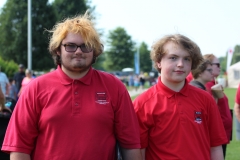 2019 Tomato Festival - A couple of our younger members doing a great job!